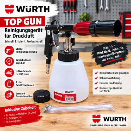 Würth Top Gun Druckluftreinigungspistole TOP Gun