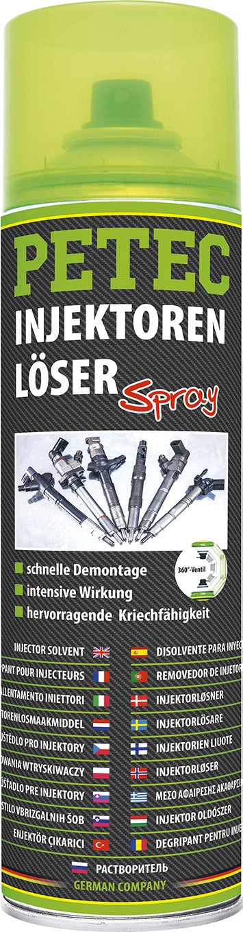 PETEC Injektorenlöser Spray - 500 ml