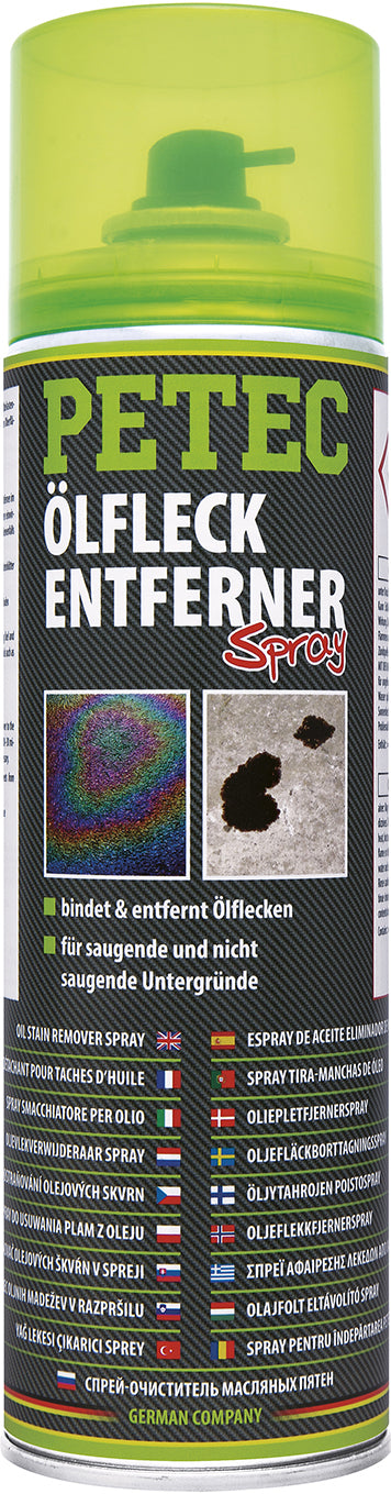 PETEC Ölfleckentferner Spray - 500 ml