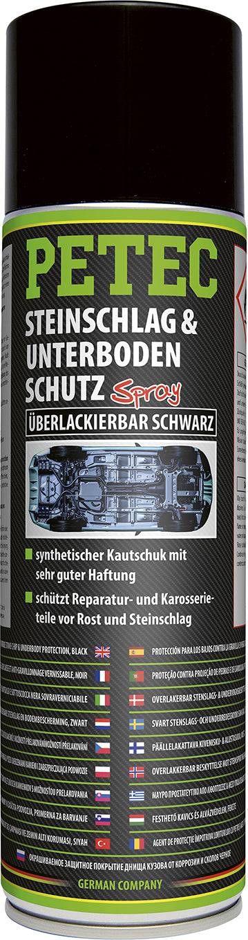 PETEC Steinschlag- & Unterbodenschutz schwarz - 500 ml
