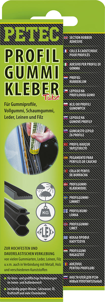 PETEC Profilgummikleber Tube - 70 ml Tube SB-Karte